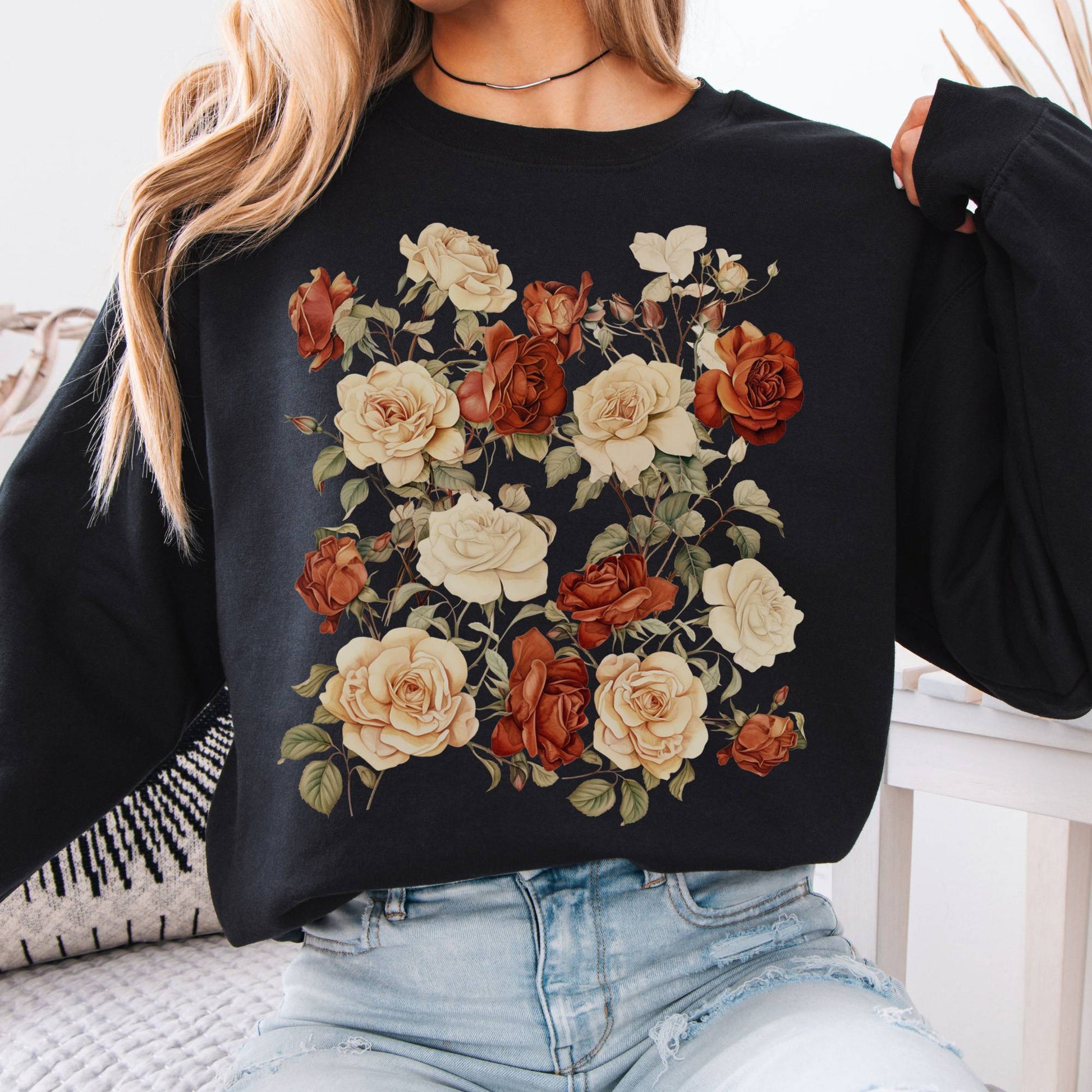 Sweatshirt Design 7 Crewneck Sweatshirt The Mystic Eden