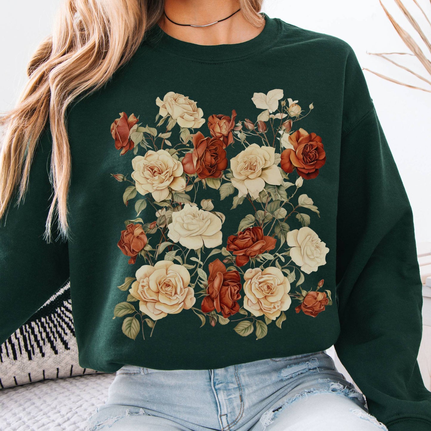 Sweatshirt Design 7 Crewneck Sweatshirt The Mystic Eden