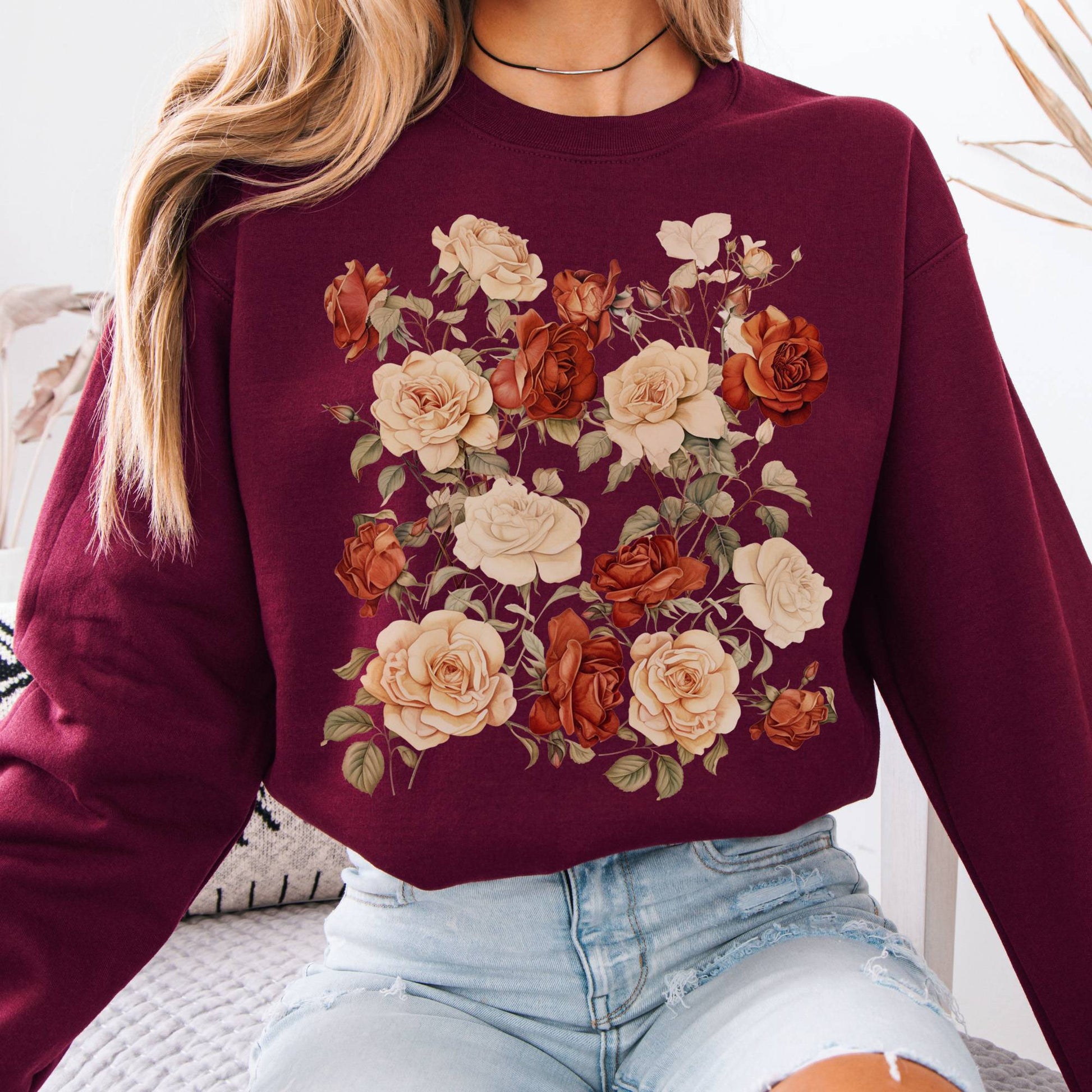 Sweatshirt Design 7 Crewneck Sweatshirt The Mystic Eden