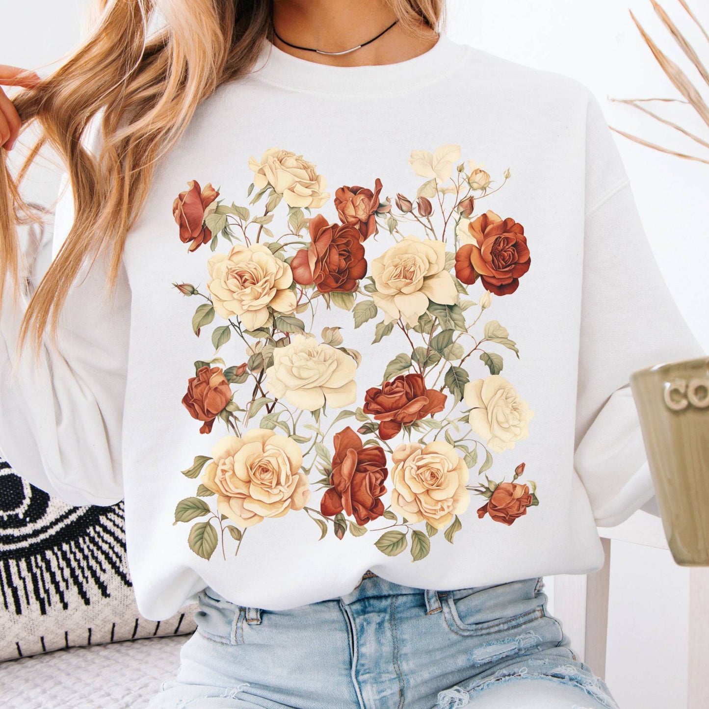 Sweatshirt Design 7 Crewneck Sweatshirt The Mystic Eden