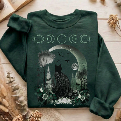 Sweatshirt Forest Green / S Design 21 Sweatshirt The Mystic Eden
