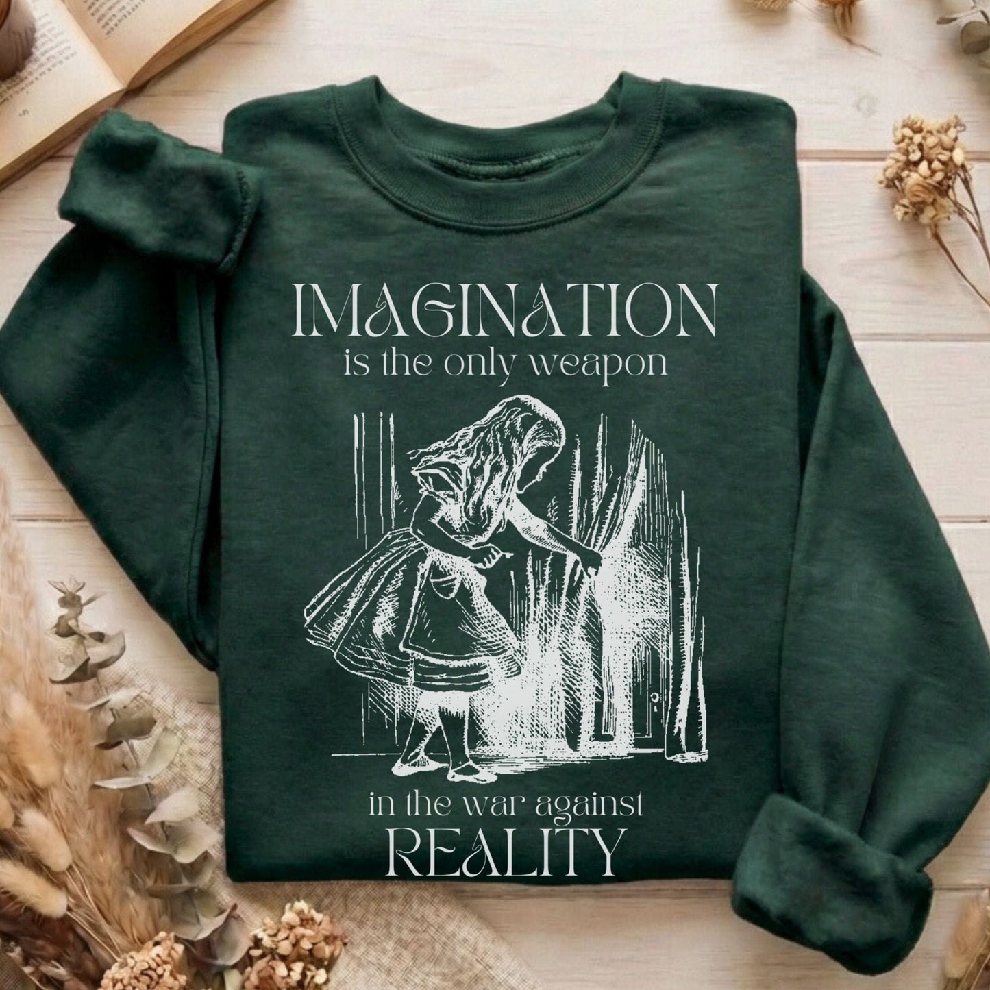 Sweatshirt Forest Green / S Design 26 Sweatshirt The Mystic Eden