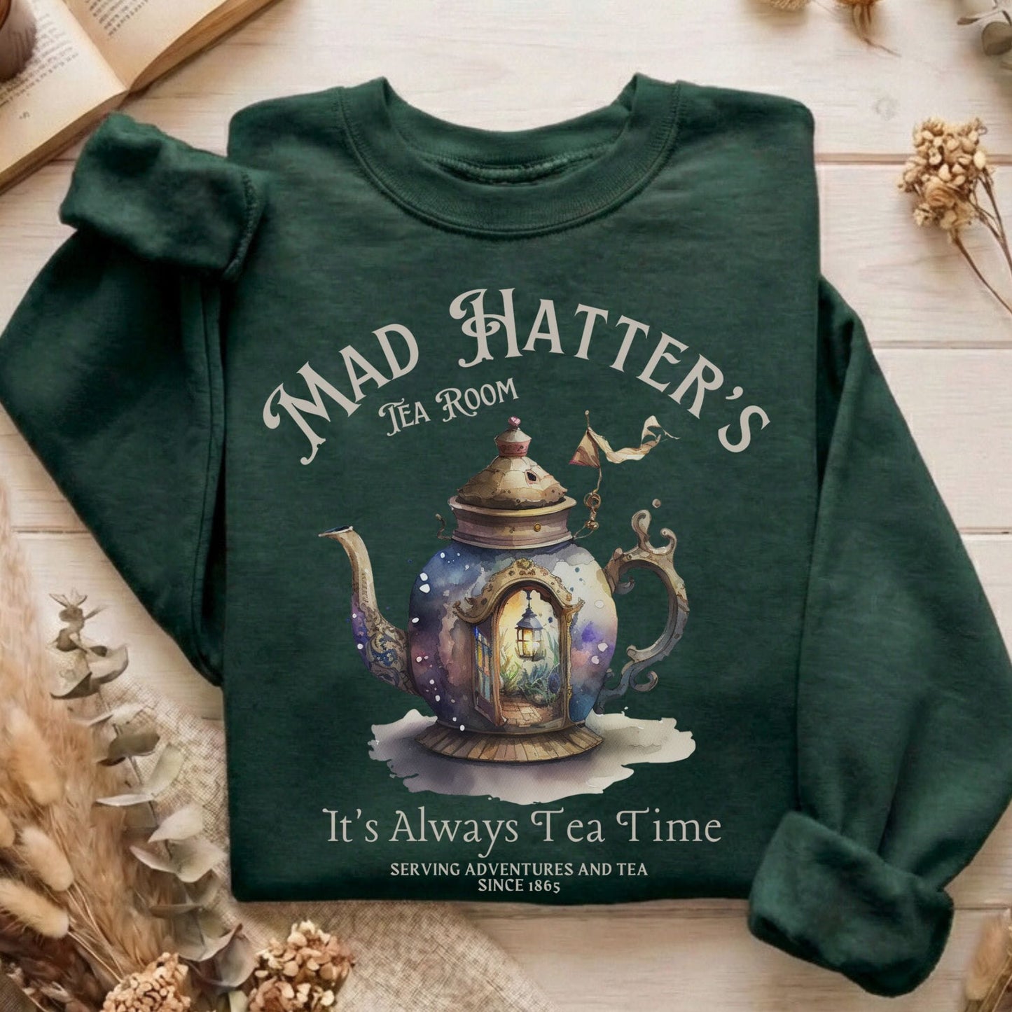Sweatshirt Forest Green / S Design 29 Sweatshirt The Mystic Eden
