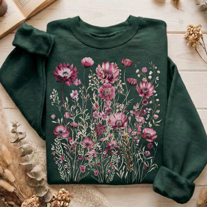 Sweatshirt Forest Green / S Design 6 Sweatshirt The Mystic Eden