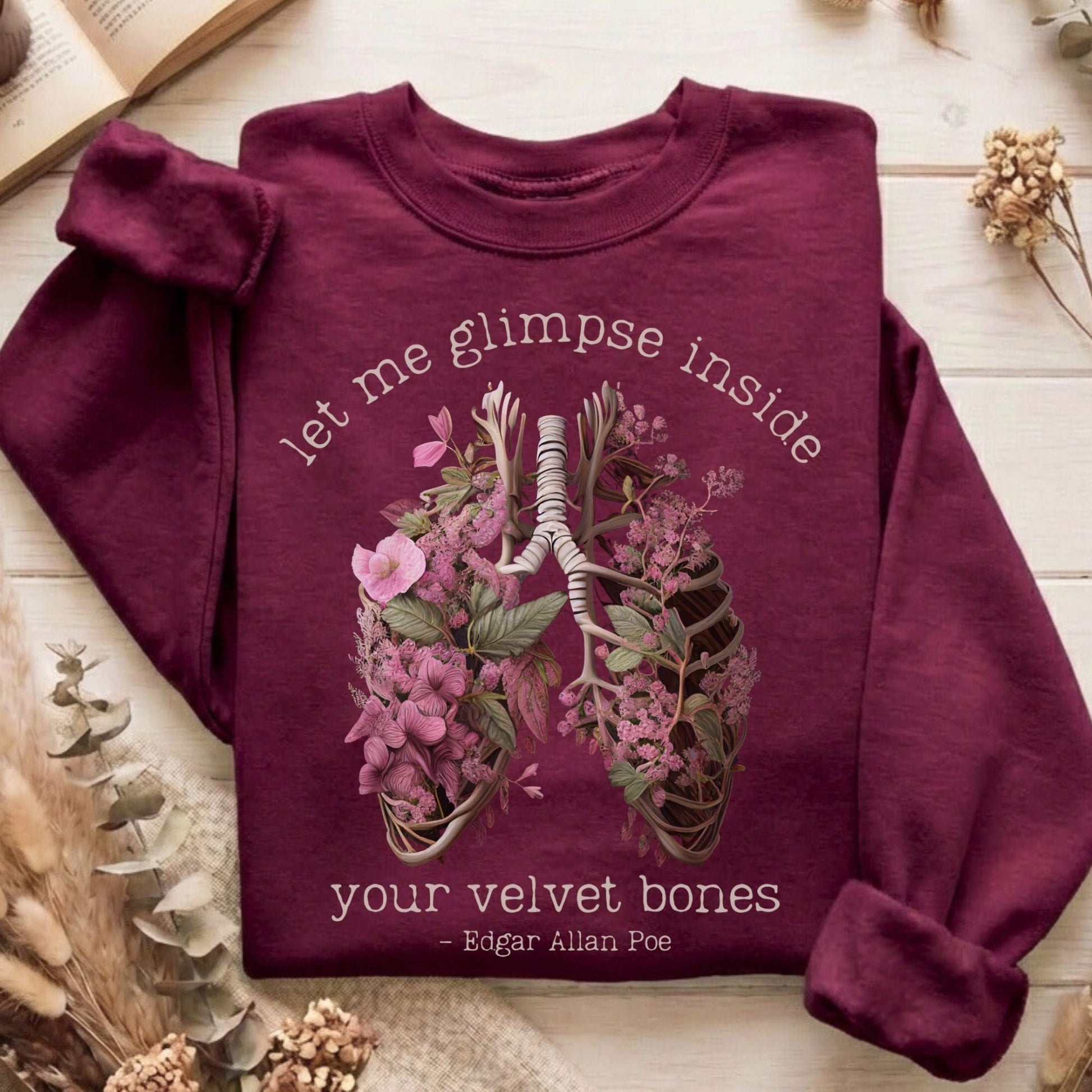 Sweatshirt Maroon / S Design 16 Sweatshirt The Mystic Eden