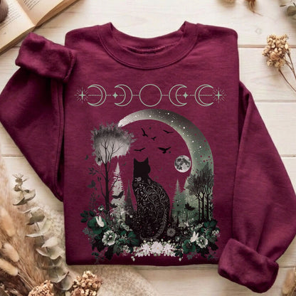 Sweatshirt Maroon / S Design 21 Sweatshirt The Mystic Eden