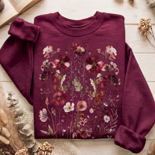 Sweatshirt Maroon / S Design 25 Sweatshirt The Mystic Eden