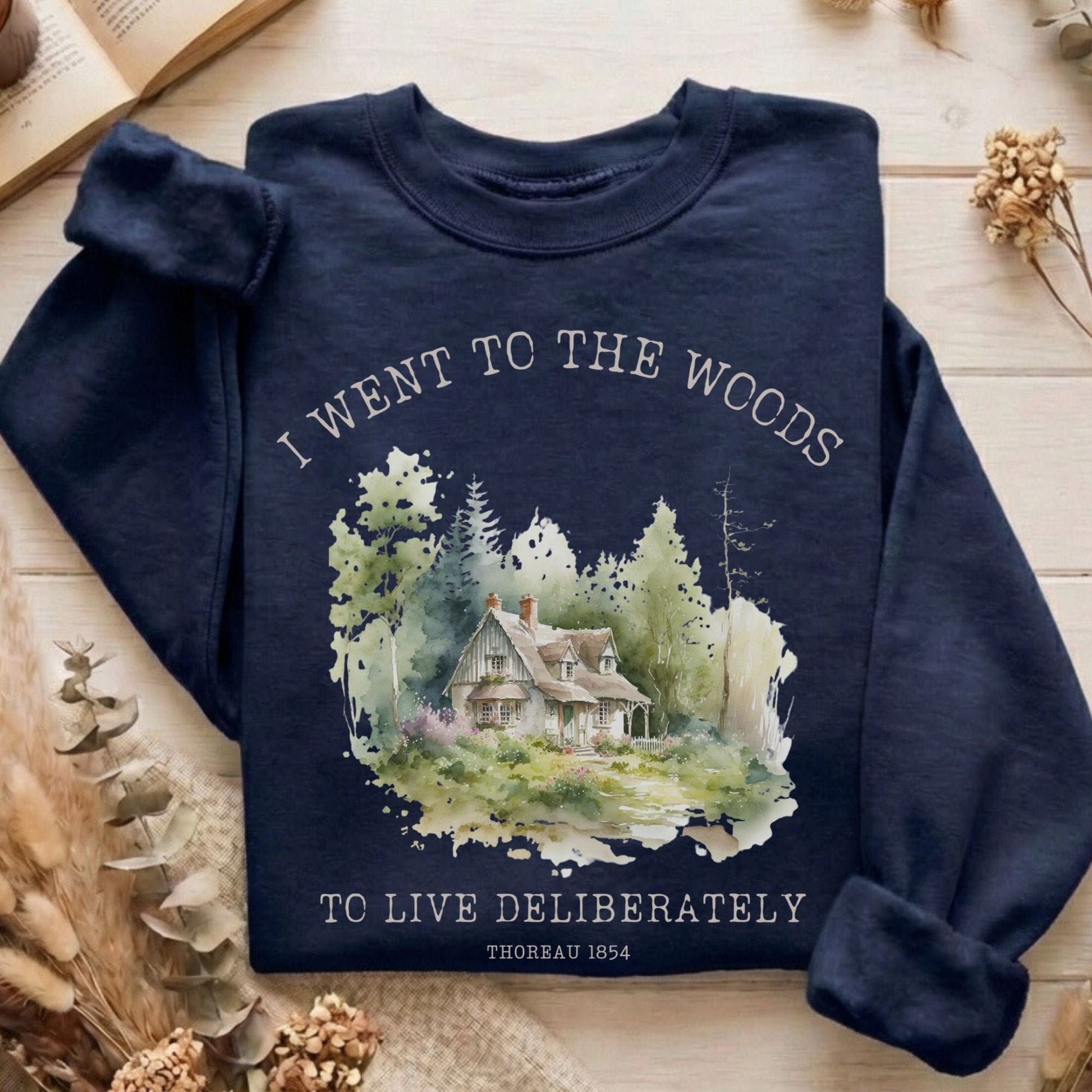 Sweatshirt Navy / S Design 15 Sweatshirt The Mystic Eden
