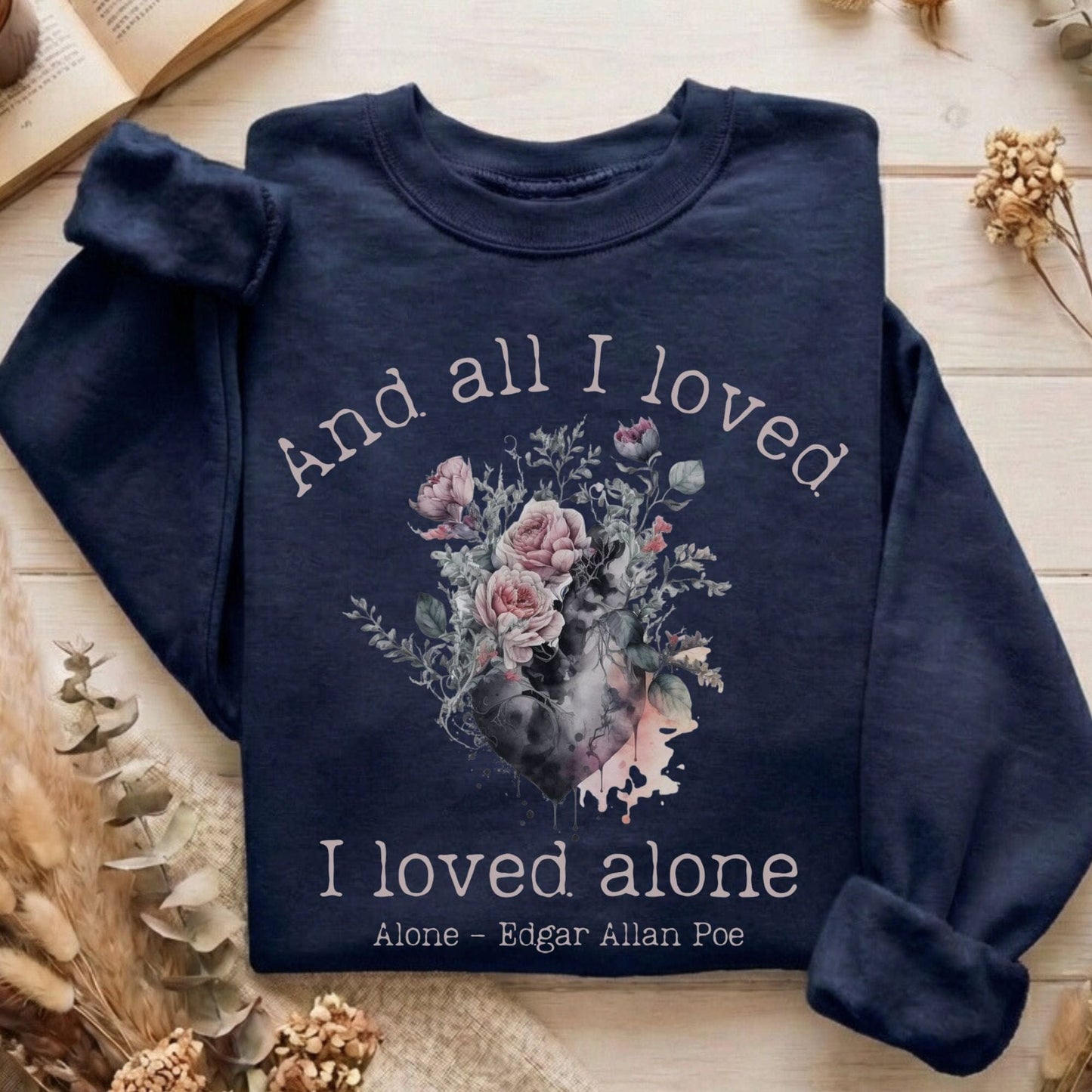 Sweatshirt Navy / S Design 17 Sweatshirt The Mystic Eden
