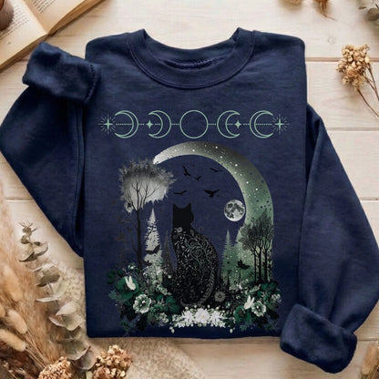 Sweatshirt Navy / S Design 21 Sweatshirt The Mystic Eden