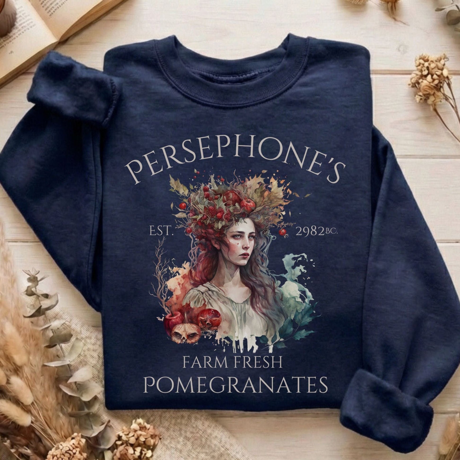 Sweatshirt Navy / S Design 27 Sweatshirt The Mystic Eden