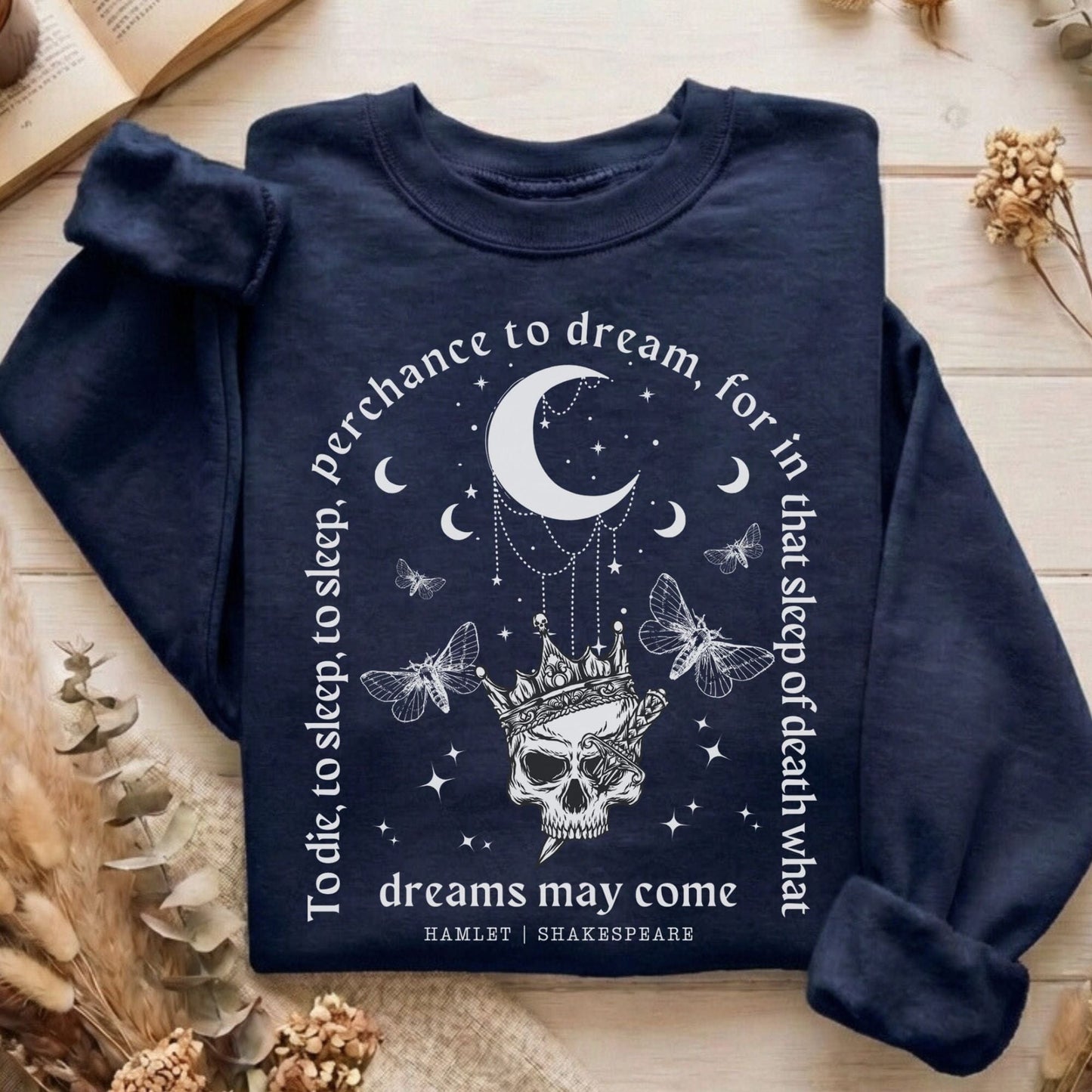 Sweatshirt Navy / S Design 28  Sweatshirt The Mystic Eden