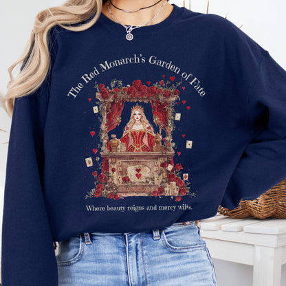 Sweatshirt Navy / S The Red Monarchs Garden of Fate Sweatshirt The Mystic Eden