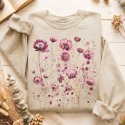 Sweatshirt Sand / S Design 6 Sweatshirt The Mystic Eden