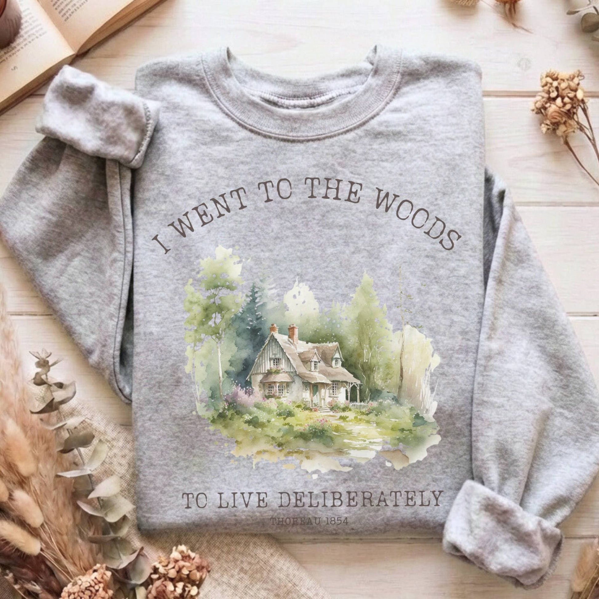 Sweatshirt Sport Grey / S Design 15 Sweatshirt The Mystic Eden