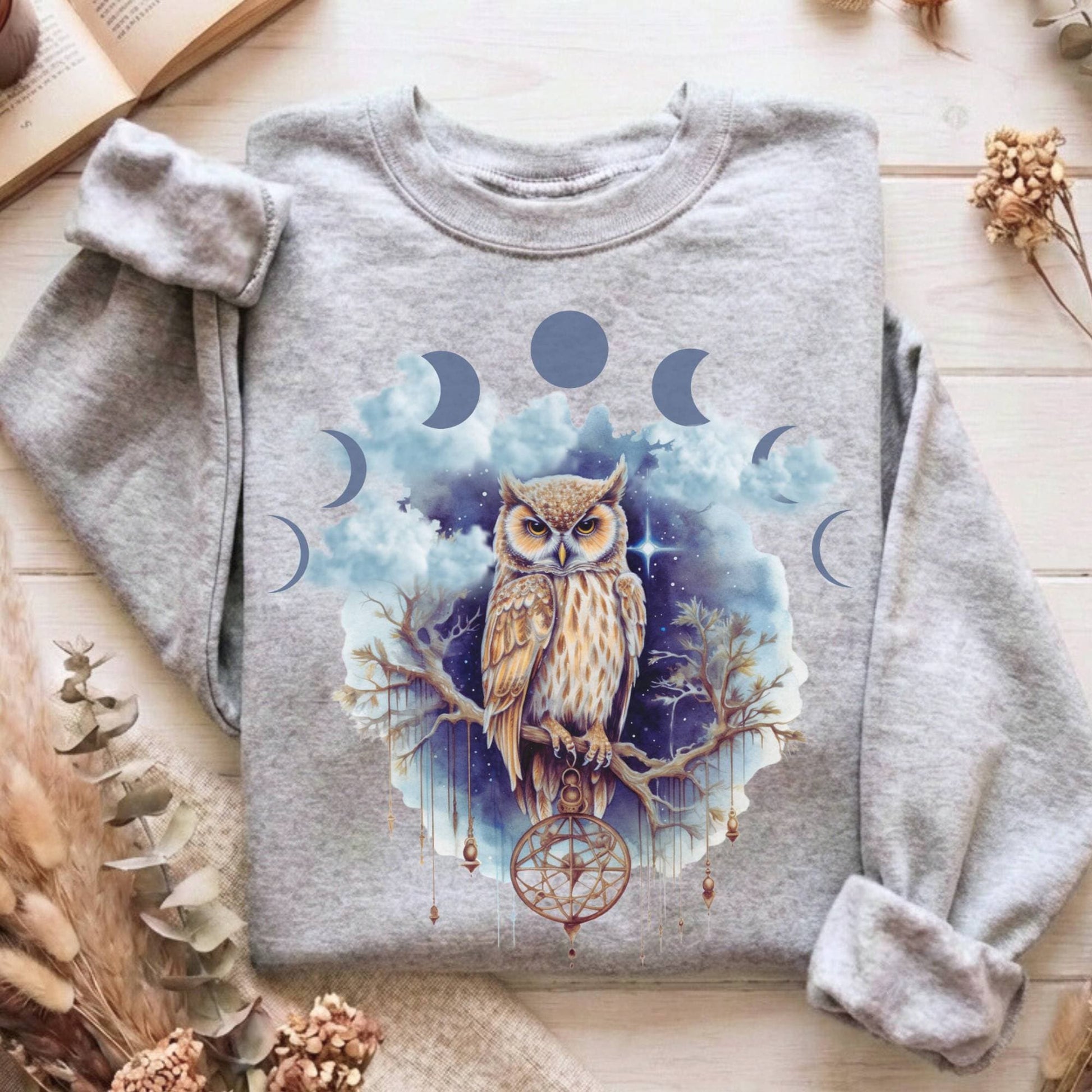 Sweatshirt Sport Grey / S Design 8 Sweatshirt The Mystic Eden