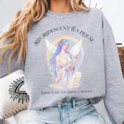 Sweatshirt Sport Grey / S Iris’ Iridescent Tea House Mythology Sweatshirt The Mystic Eden