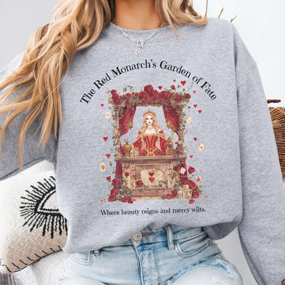 Sweatshirt Sport Grey / S The Red Monarchs Garden of Fate Sweatshirt The Mystic Eden