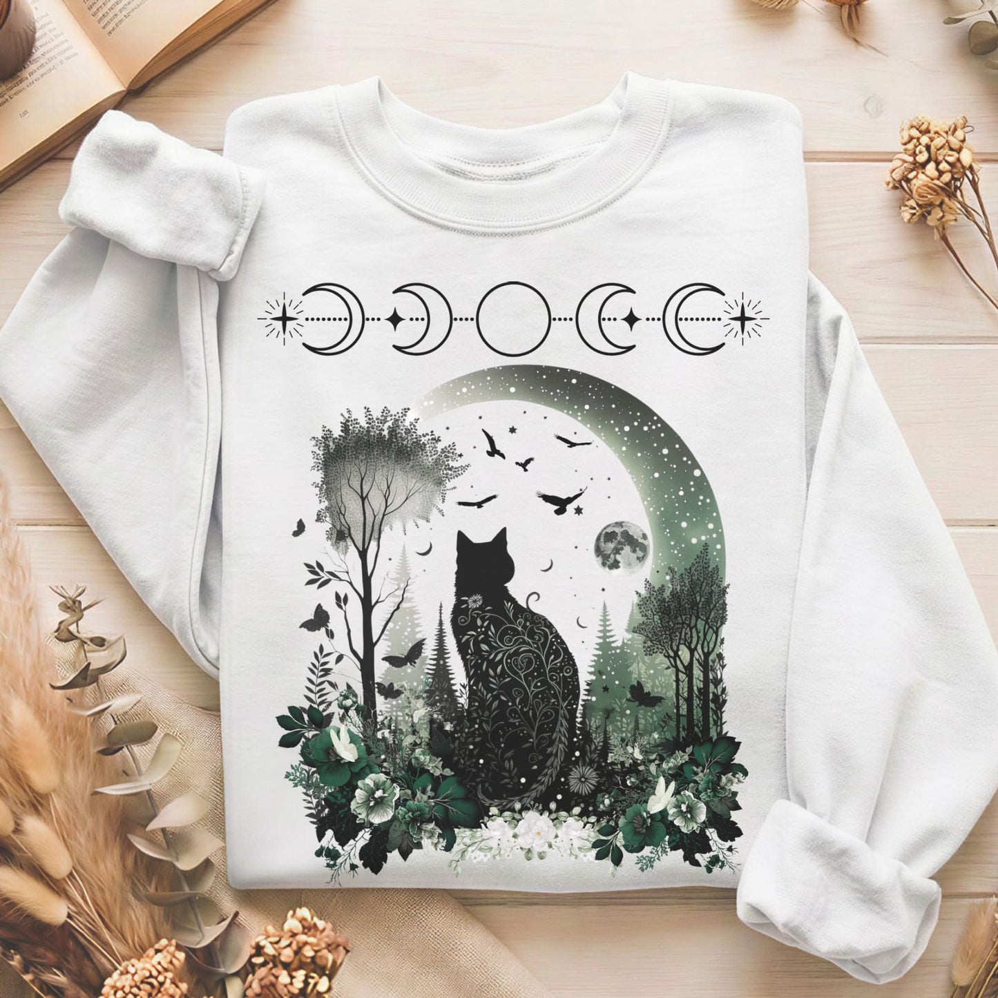 Sweatshirt White / S Design 21 Sweatshirt The Mystic Eden