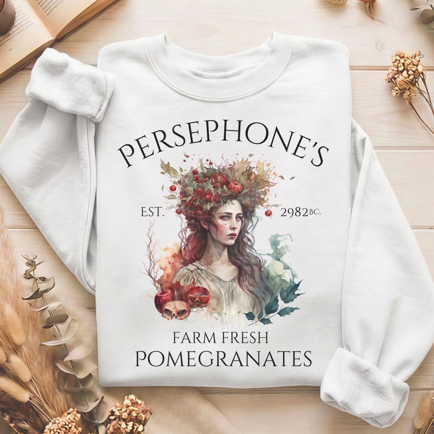 Sweatshirt White / S Design 27 Sweatshirt The Mystic Eden