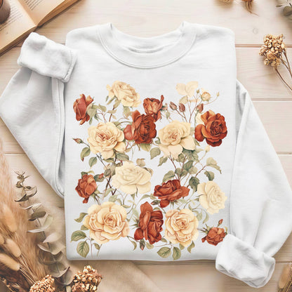 Sweatshirt White / S Design 7 Crewneck Sweatshirt The Mystic Eden
