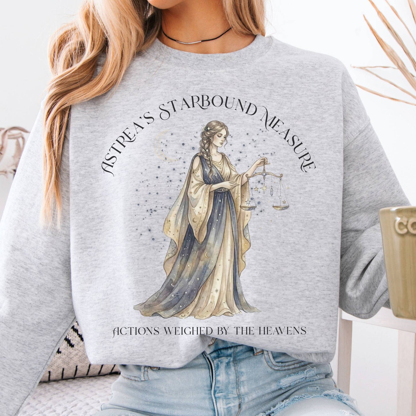 Sweatshirts Ash / S Design 288 Crewneck Sweatshirt The Mystic Eden