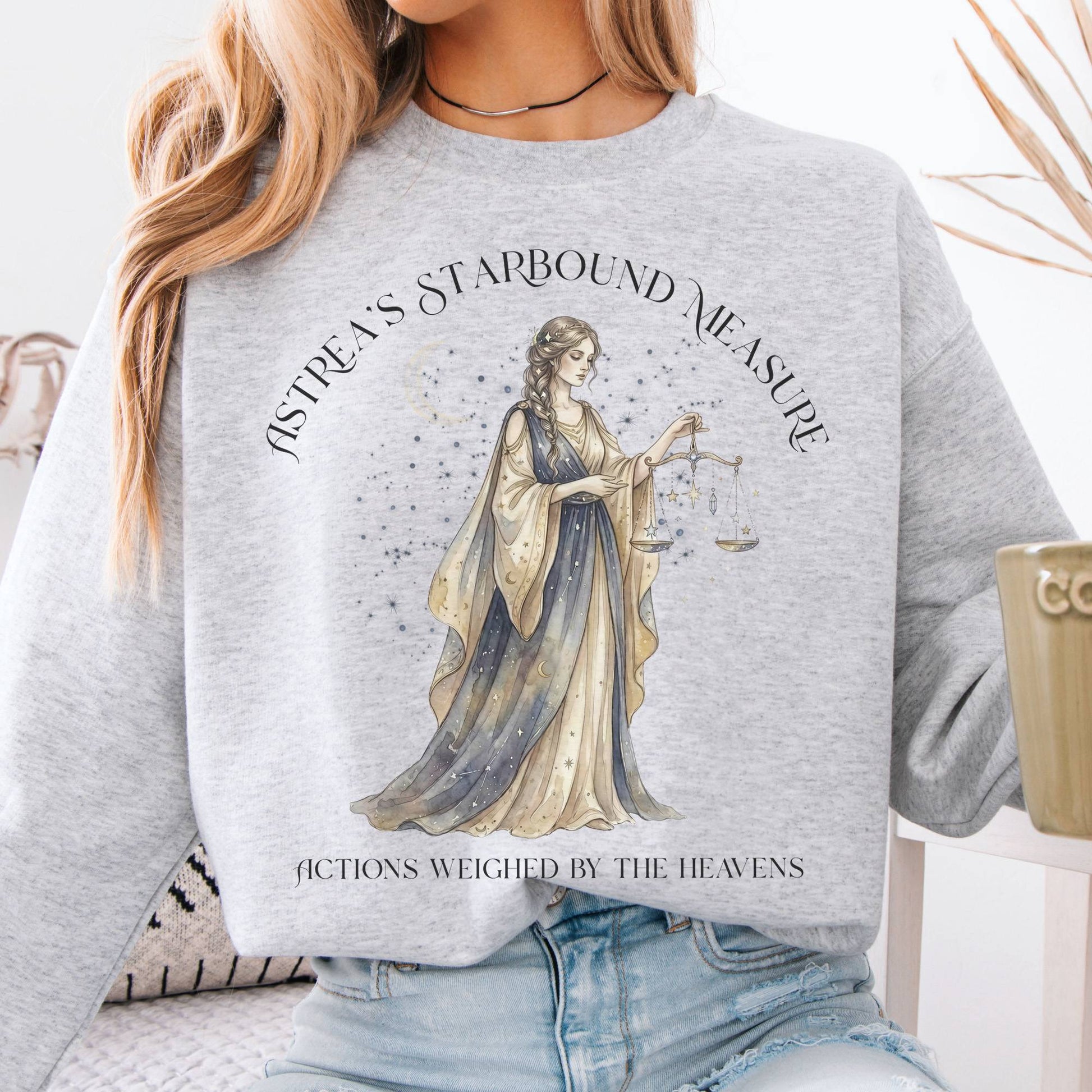 Sweatshirts Ash / S Design 288 Crewneck Sweatshirt The Mystic Eden