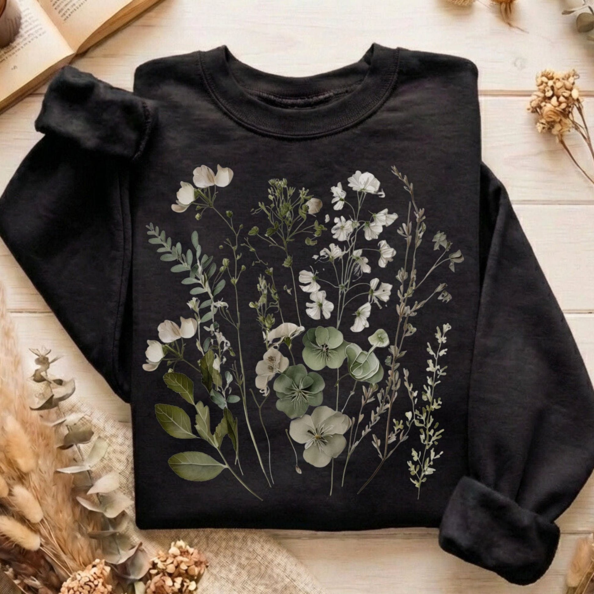 Sweatshirts Black / S Design 1 Crewneck Sweatshirt The Mystic Eden