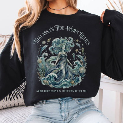 Sweatshirts Black / S Design 287 Crewneck Sweatshirt The Mystic Eden