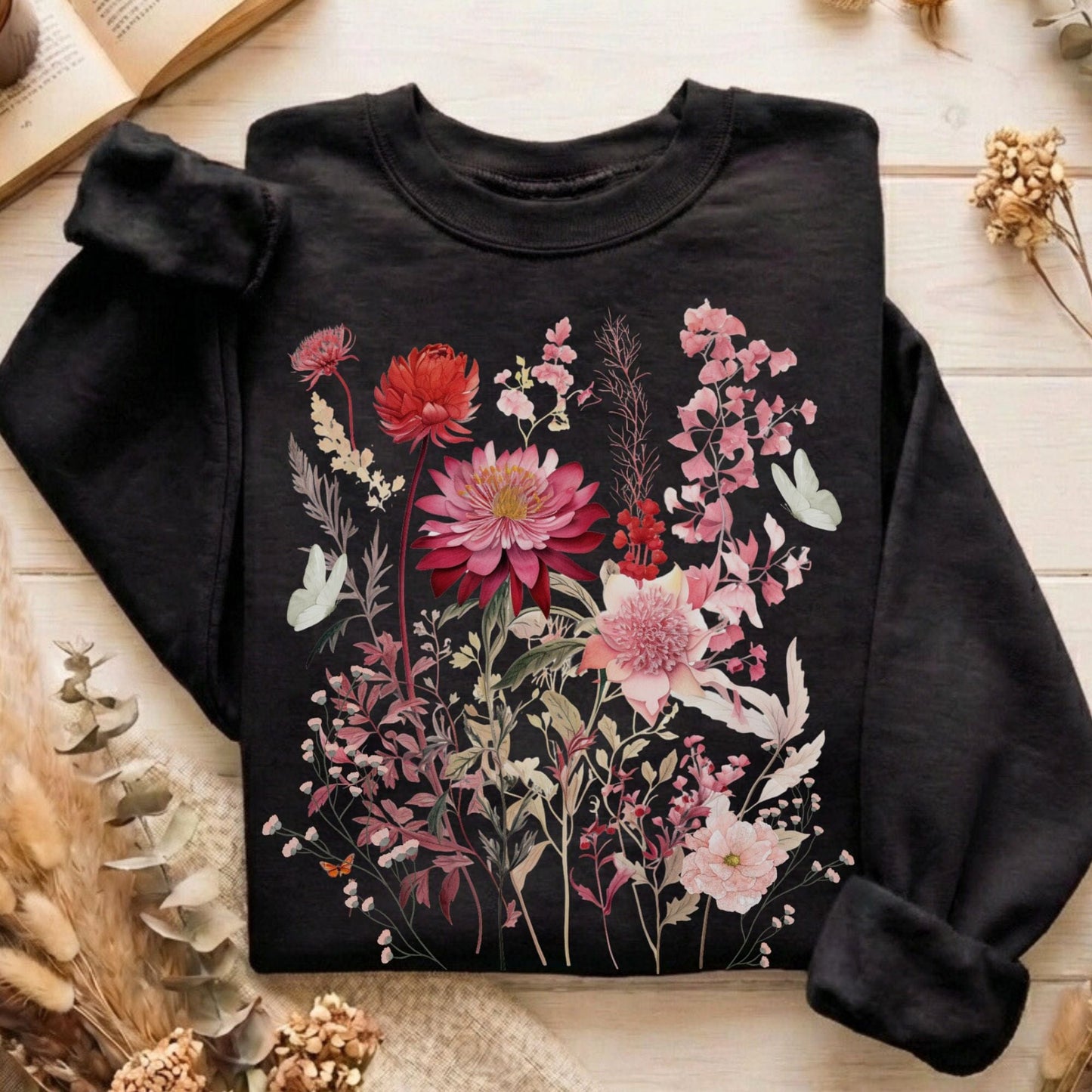 Sweatshirts Black / S Design 3 Crewneck Sweatshirt The Mystic Eden