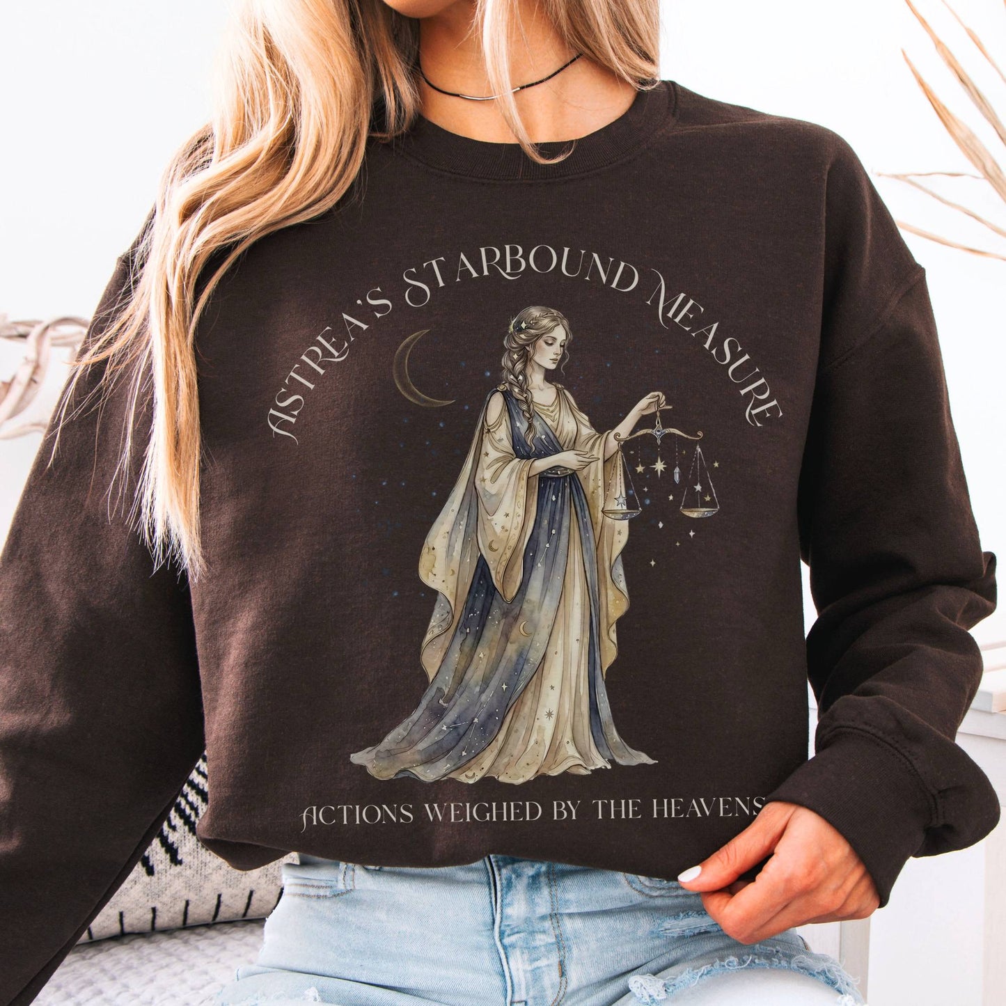 Sweatshirts Dark Chocolate / S Design 288 Crewneck Sweatshirt The Mystic Eden