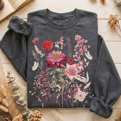 Sweatshirts Dark Heather / S Design 3 Crewneck Sweatshirt The Mystic Eden