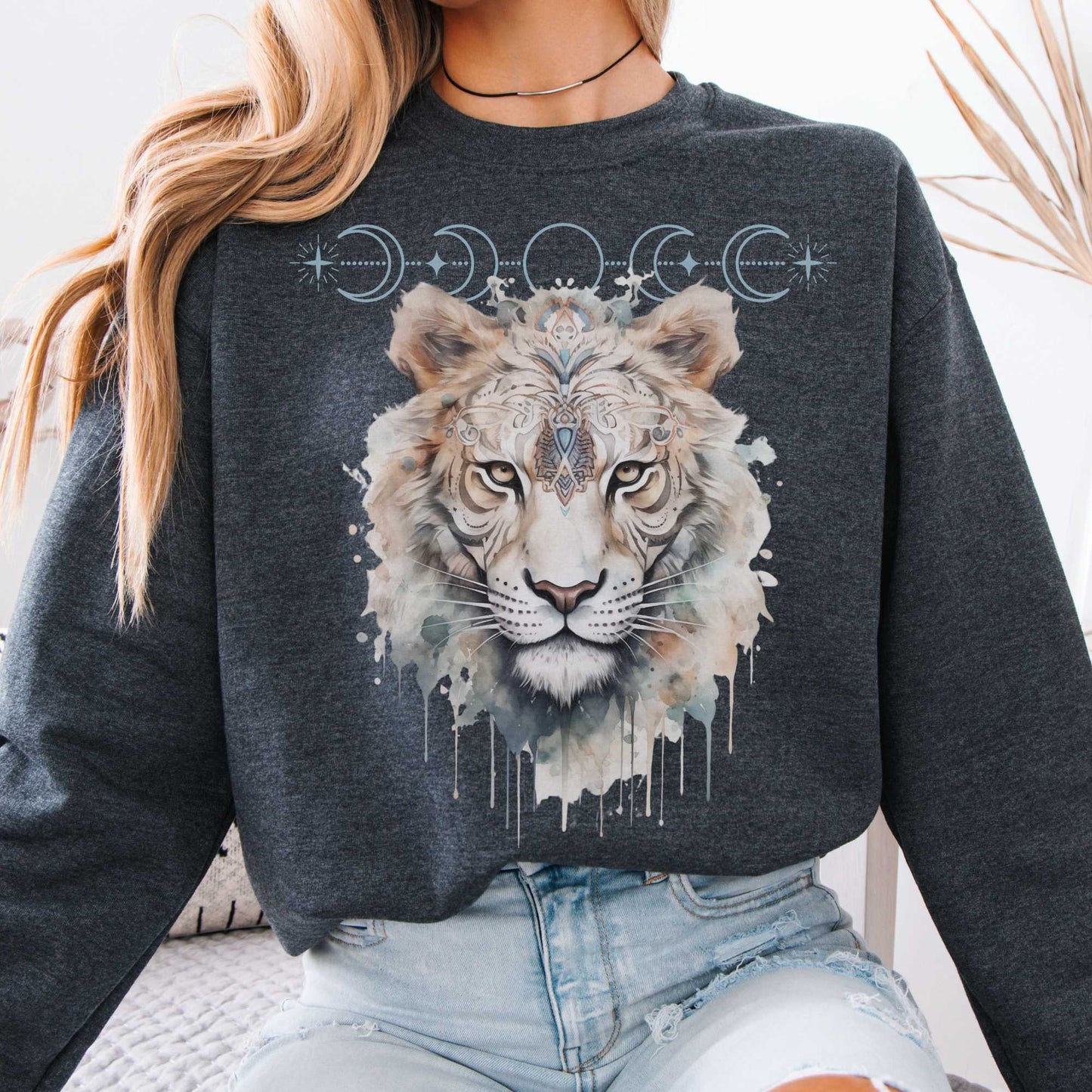 Sweatshirts Design 10 Crewneck Sweatshirt The Mystic Eden