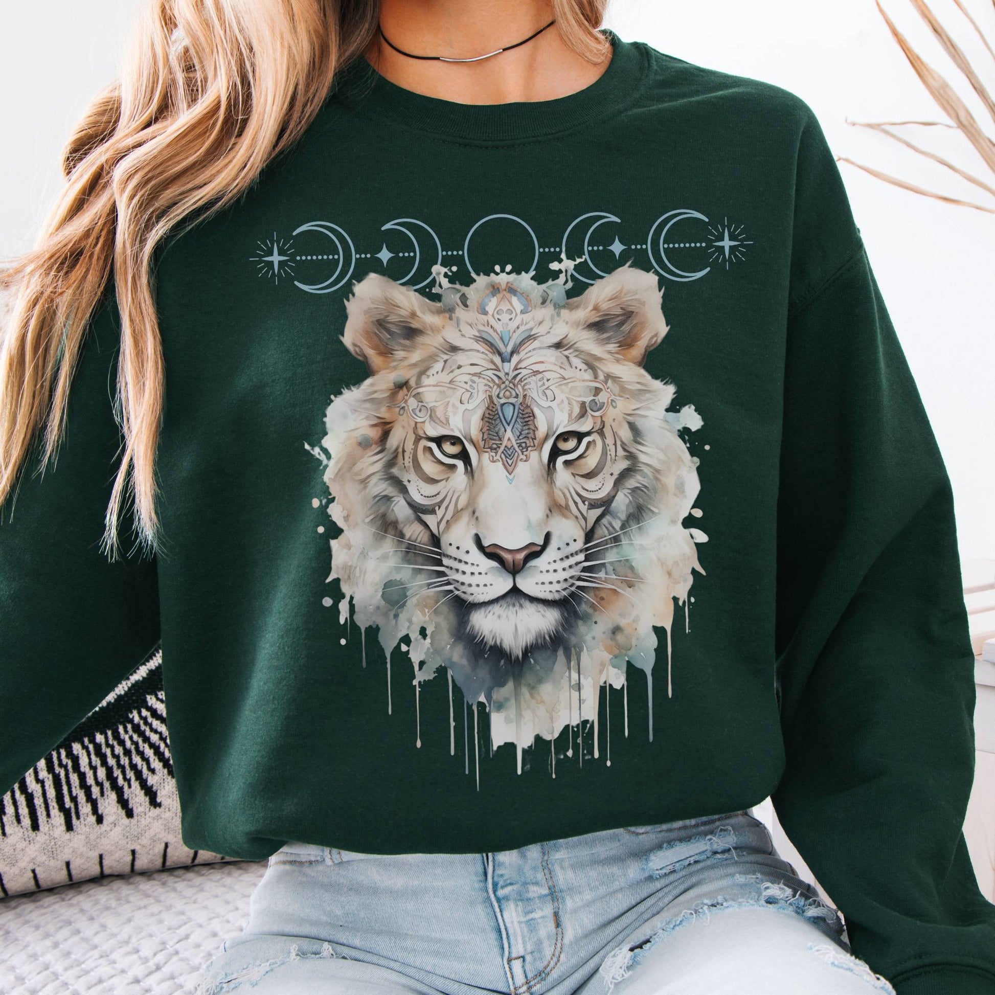 Sweatshirts Design 10 Crewneck Sweatshirt The Mystic Eden