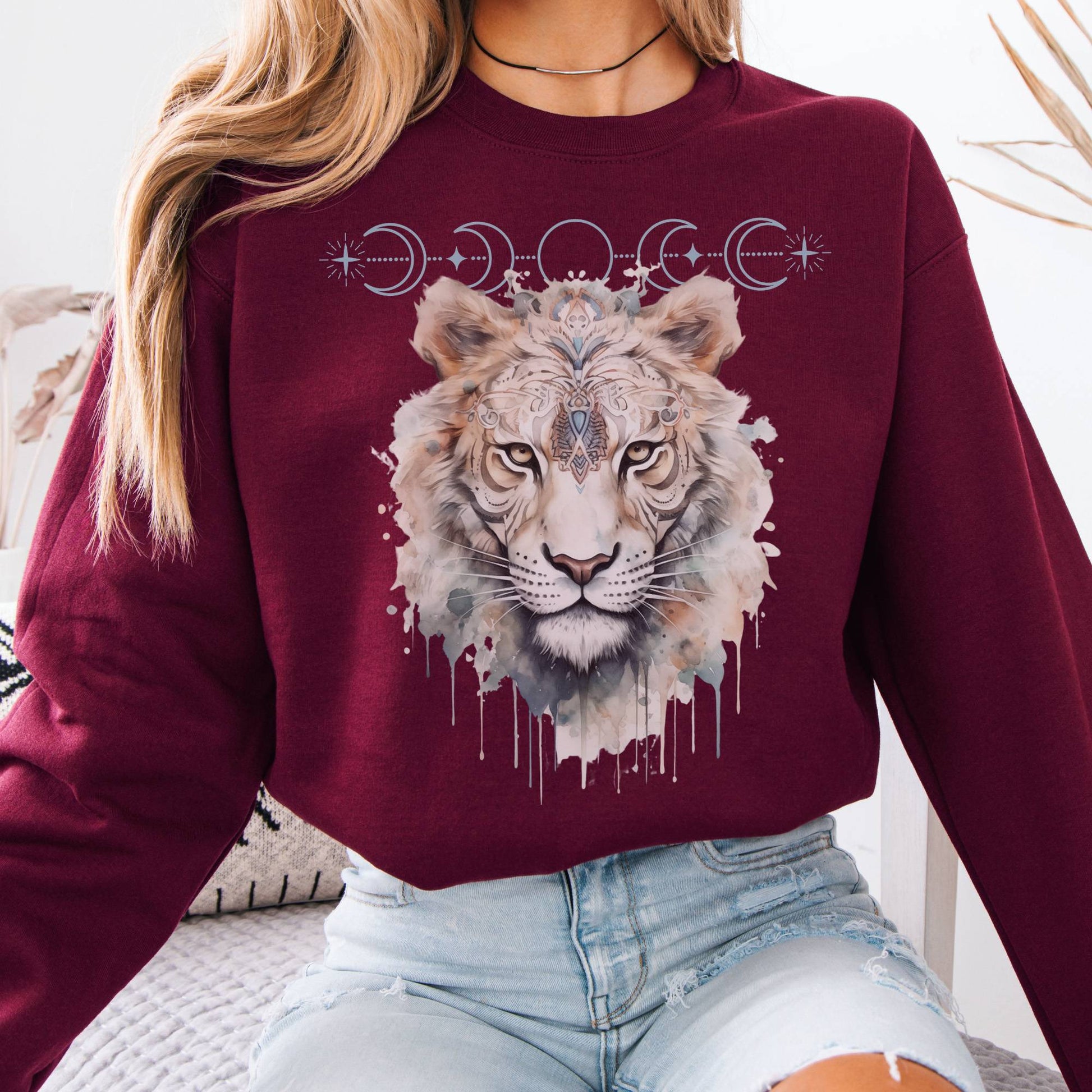 Sweatshirts Design 10 Crewneck Sweatshirt The Mystic Eden
