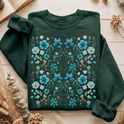 Sweatshirts Forest Green / S Design 2 Crewneck Sweatshirt The Mystic Eden