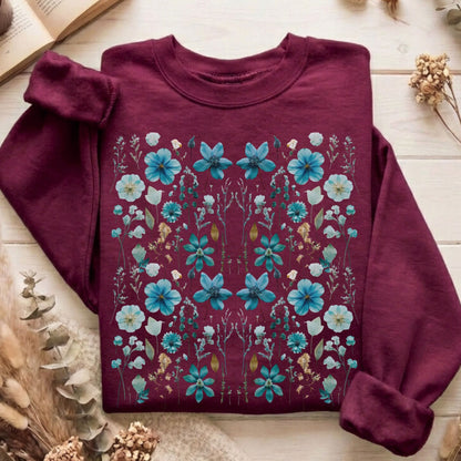 Sweatshirts Maroon / S Design 2 Crewneck Sweatshirt The Mystic Eden