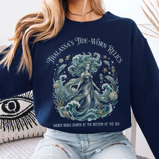 Sweatshirts Navy / S Design 287 Crewneck Sweatshirt The Mystic Eden