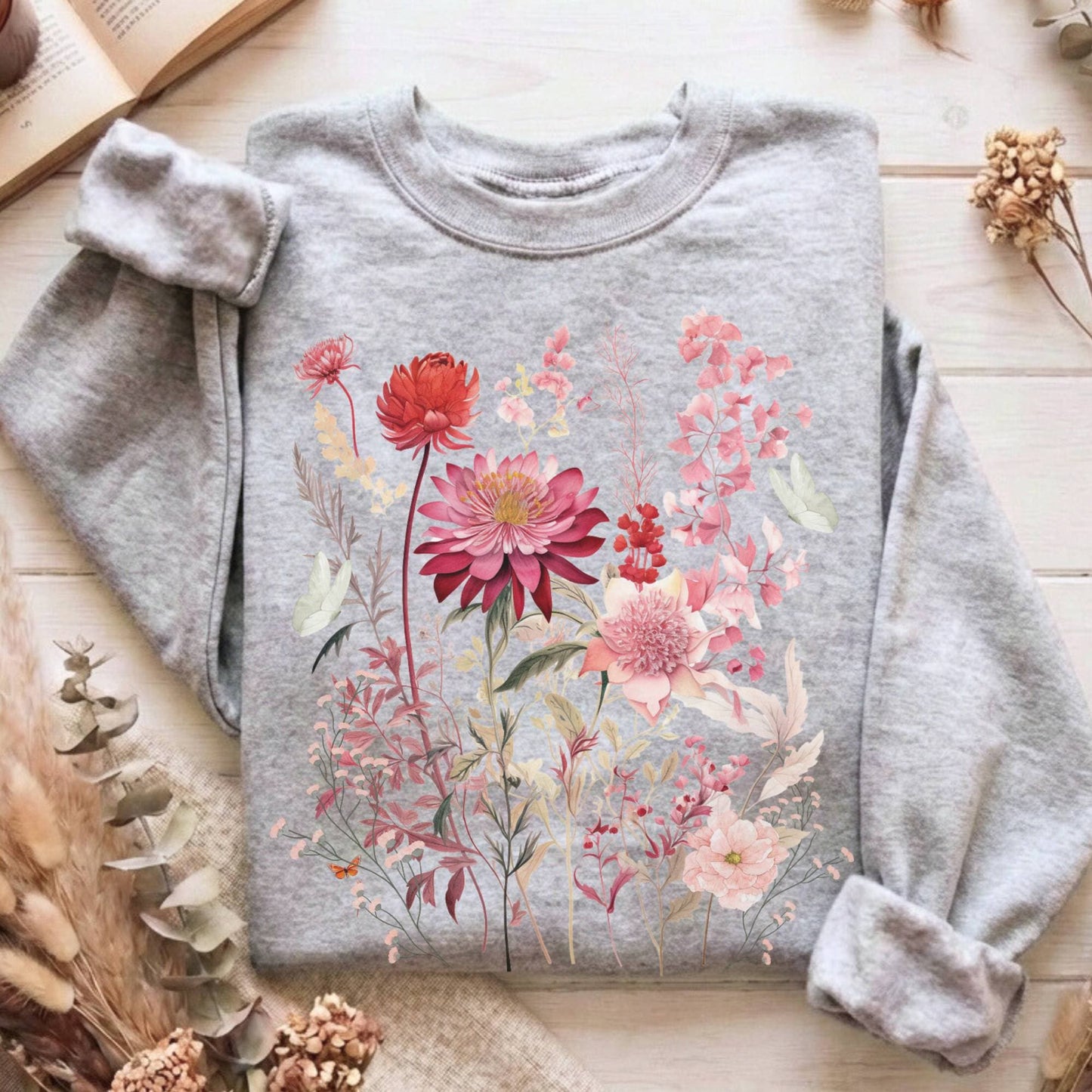 Sweatshirts Sport Grey / S Design 3 Crewneck Sweatshirt The Mystic Eden