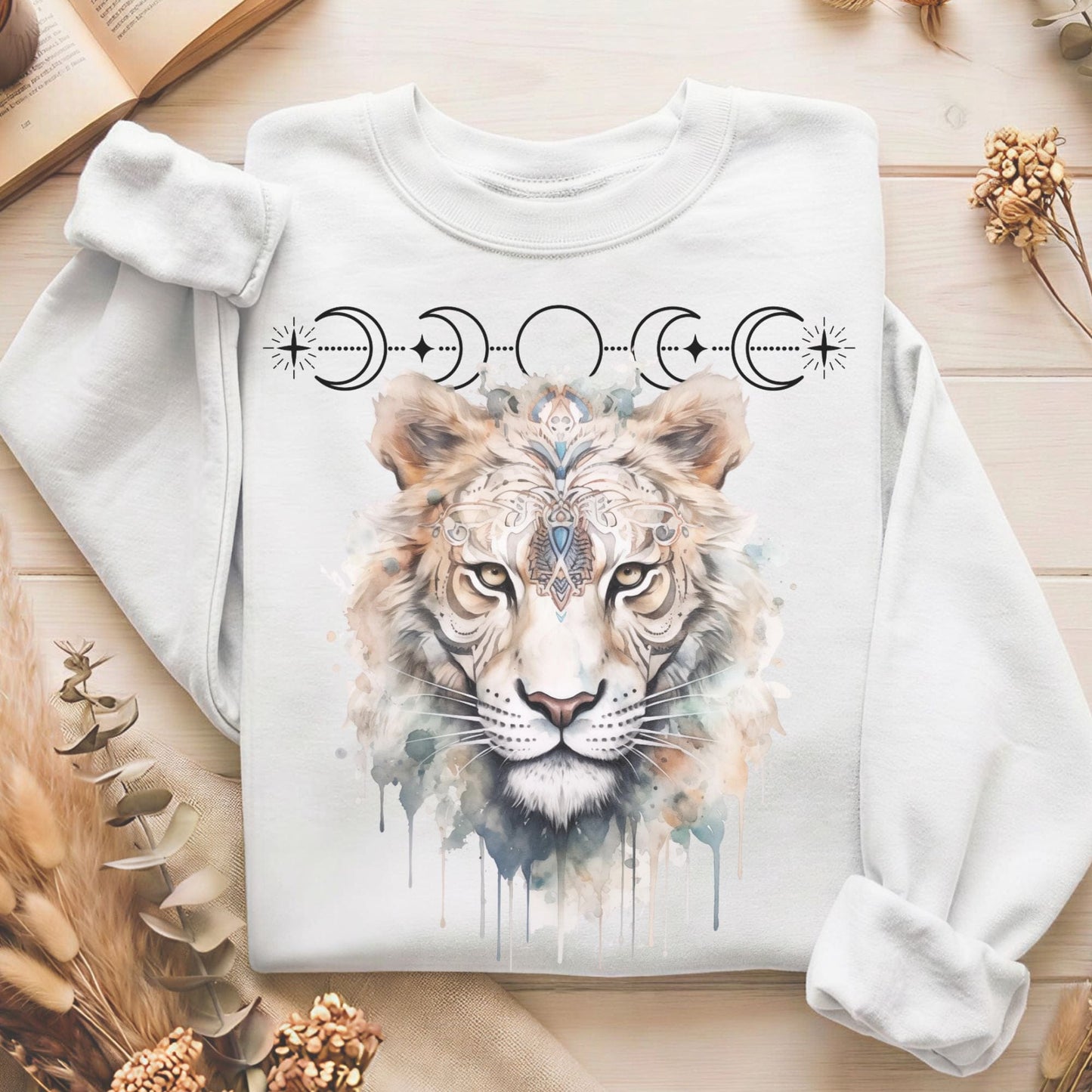 Sweatshirts White / S Design 10 Crewneck Sweatshirt The Mystic Eden