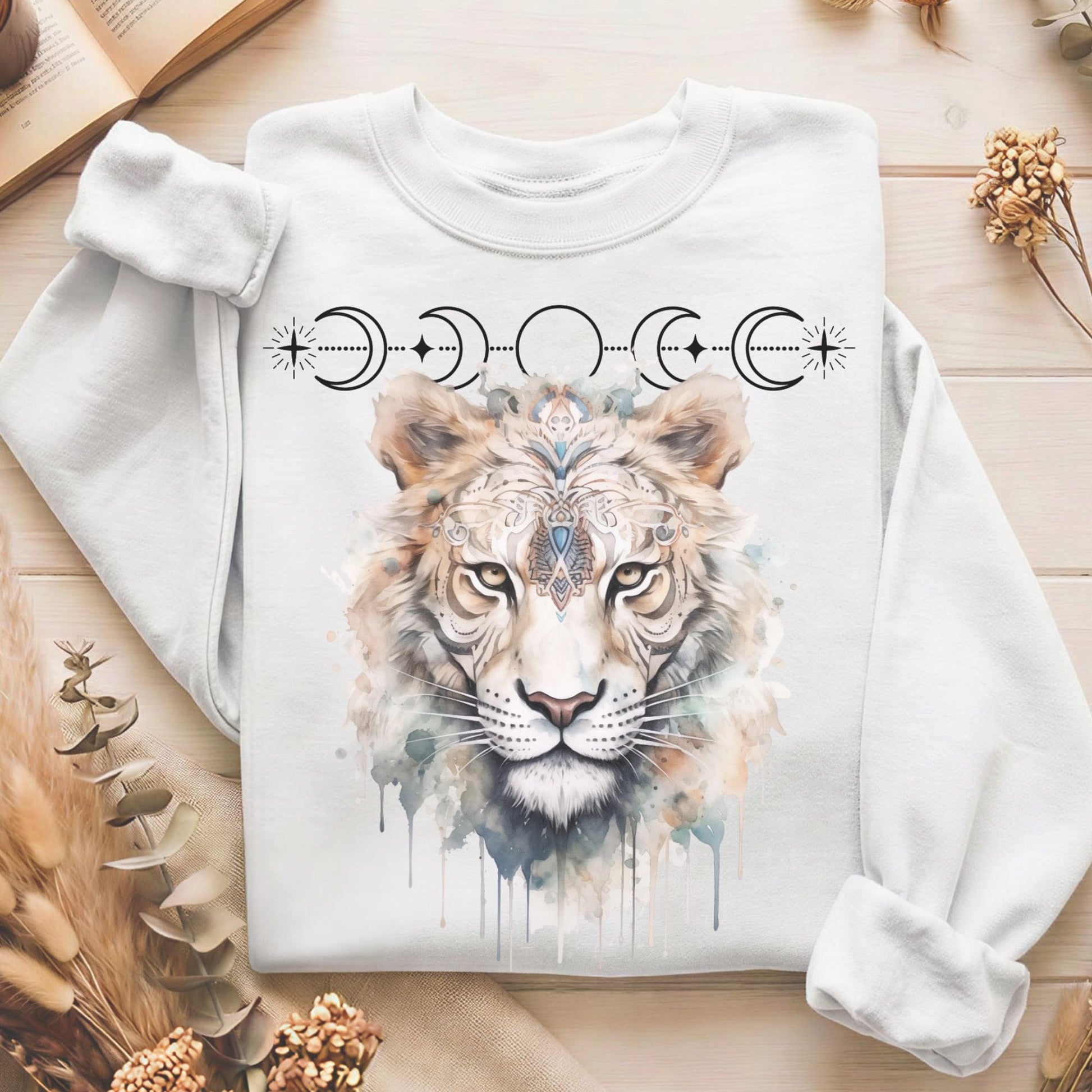 Sweatshirts White / S Design 10 Crewneck Sweatshirt The Mystic Eden
