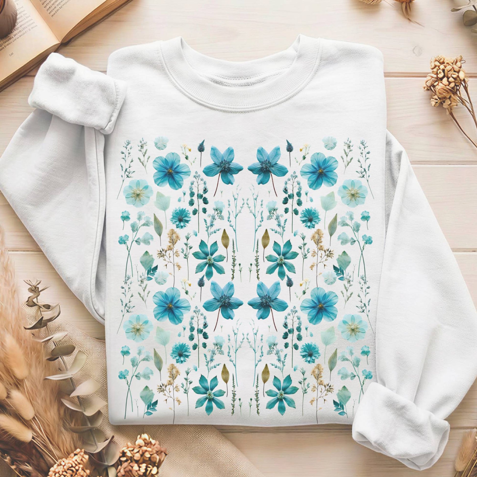 Sweatshirts White / S Design 2 Crewneck Sweatshirt The Mystic Eden