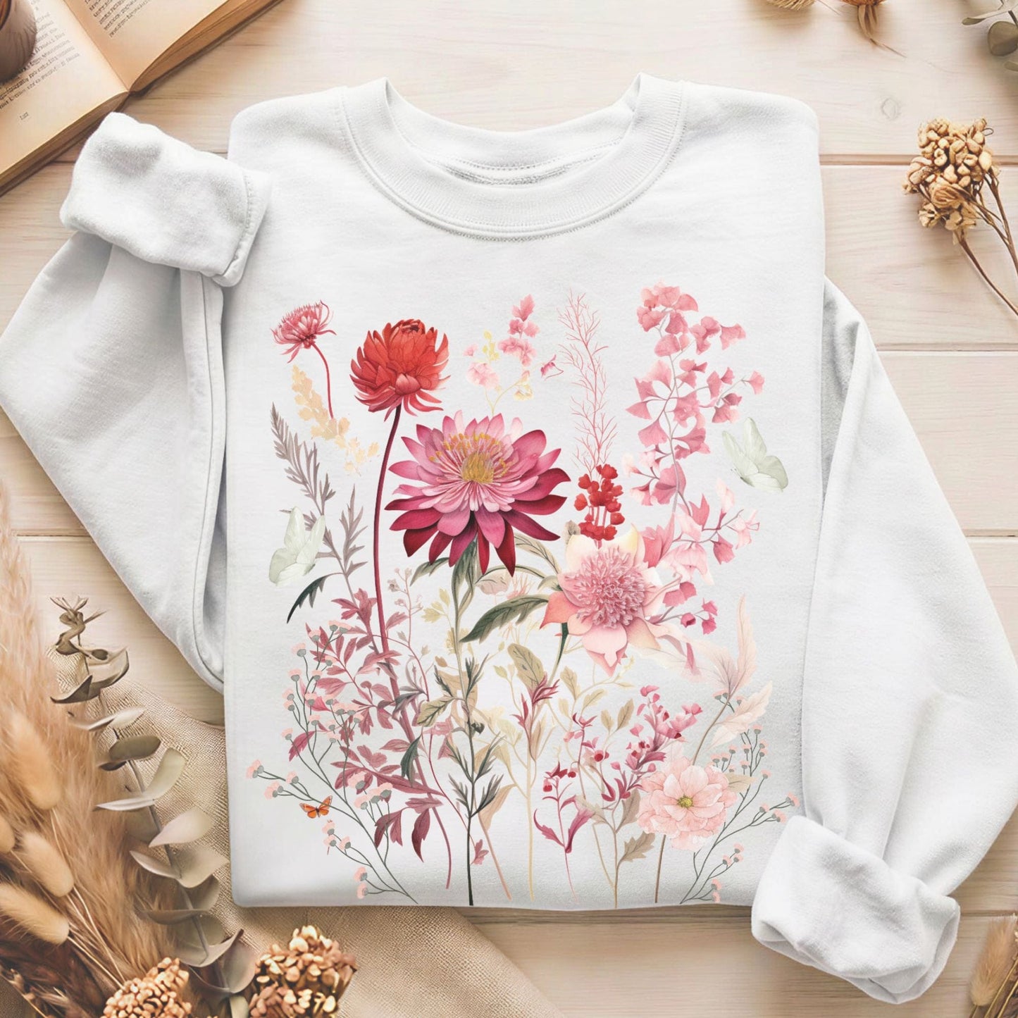 Sweatshirts White / S Design 3 Crewneck Sweatshirt The Mystic Eden
