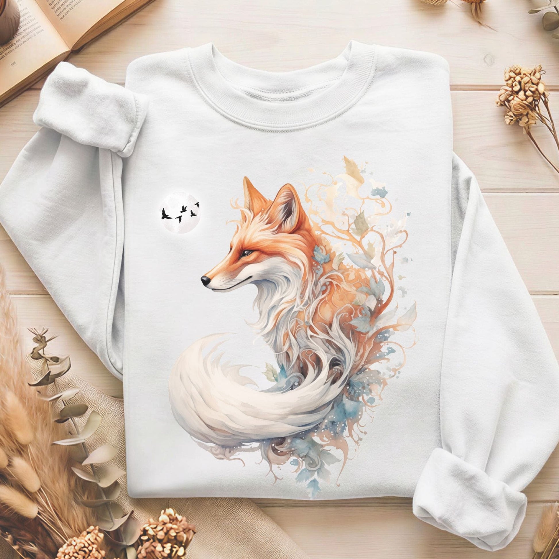 Sweatshirts White / S Design 9 Crewneck Sweatshirt The Mystic Eden