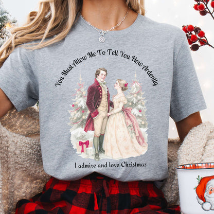 T-Shirt Athletic Heather / XS Pride & Prejudice Christmas Tee The Mystic Eden