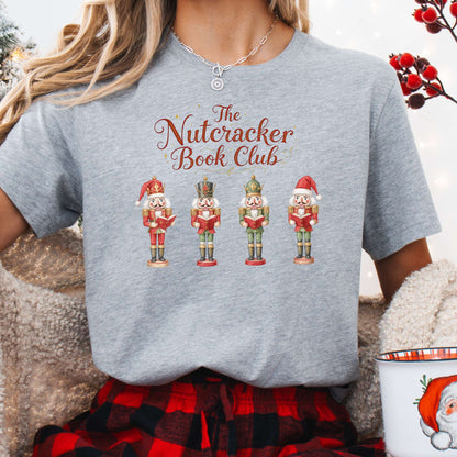 T-Shirt Athletic Heather / XS The Nutcracker Book Club Christmas Tee The Mystic Eden