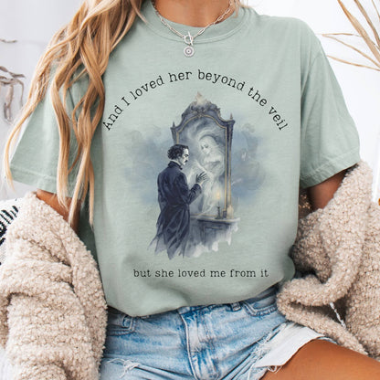 T-Shirt Bay / S And I Loved Her Beyond The Veil Poe Tee The Mystic Eden