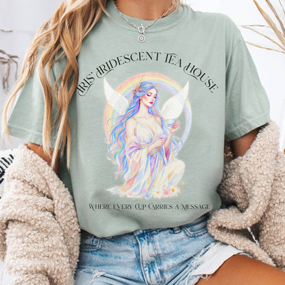 T-Shirt Bay / S Iris’ Iridescent Tea House Mythology Tee The Mystic Eden