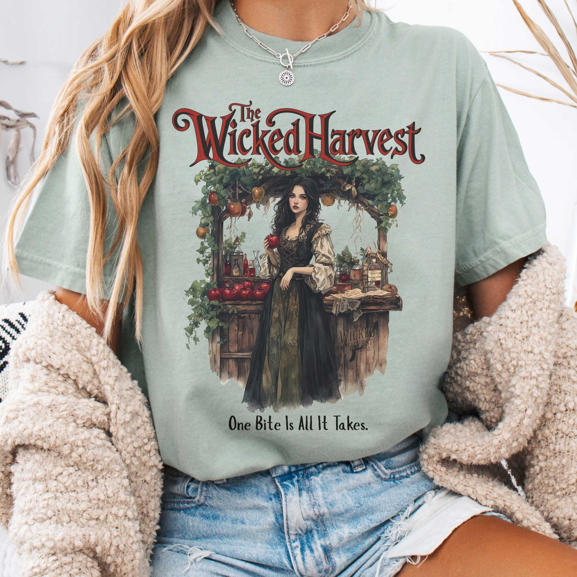 T-Shirt Bay / S The Wicked Harvest Fairytale Shirt The Mystic Eden