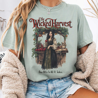 T-Shirt Bay / S The Wicked Harvest Fairytale Shirt The Mystic Eden